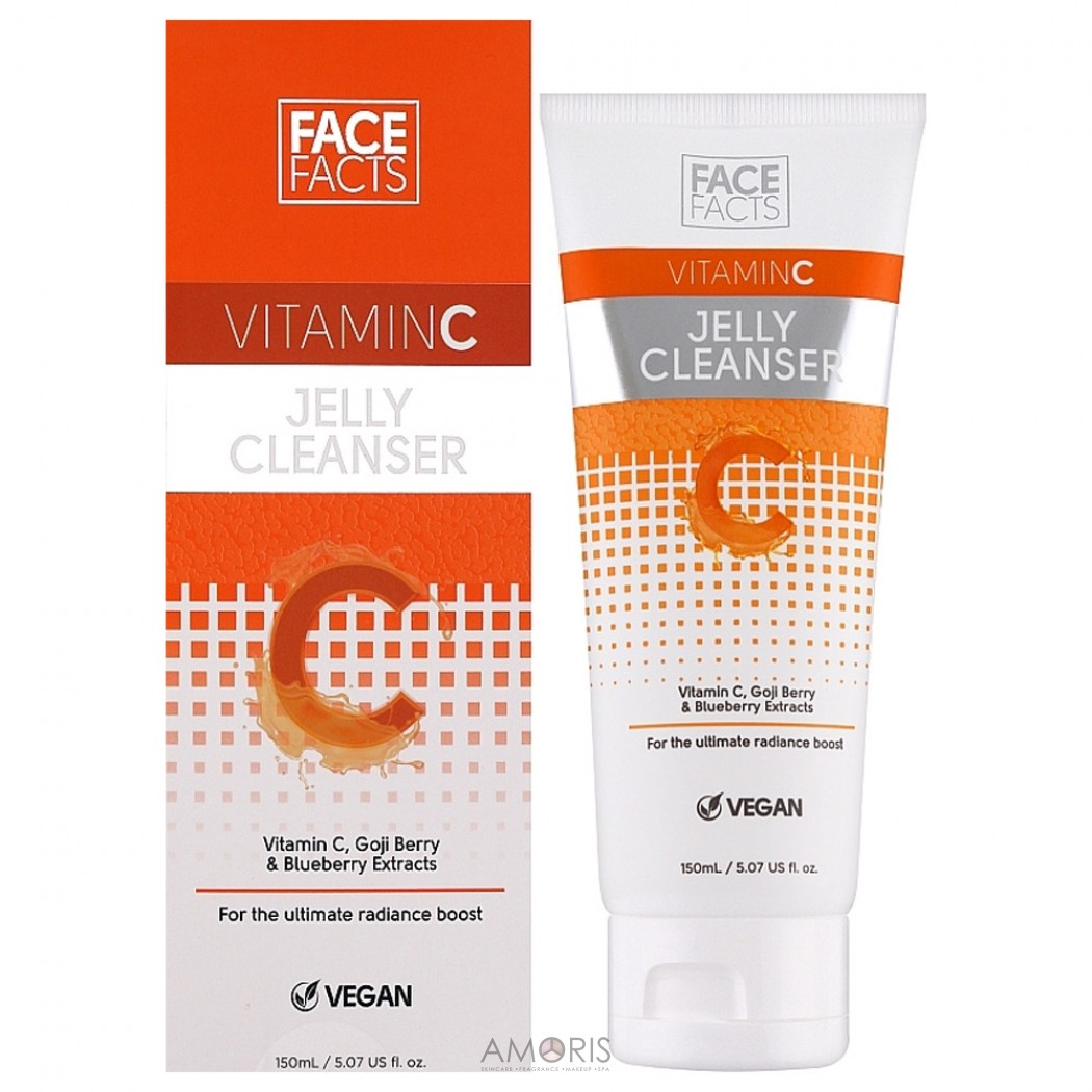 Желе з вітаміном С для очищення шкіри обличчя